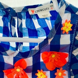 J.Crew Kids Cotton Gingham Sundress